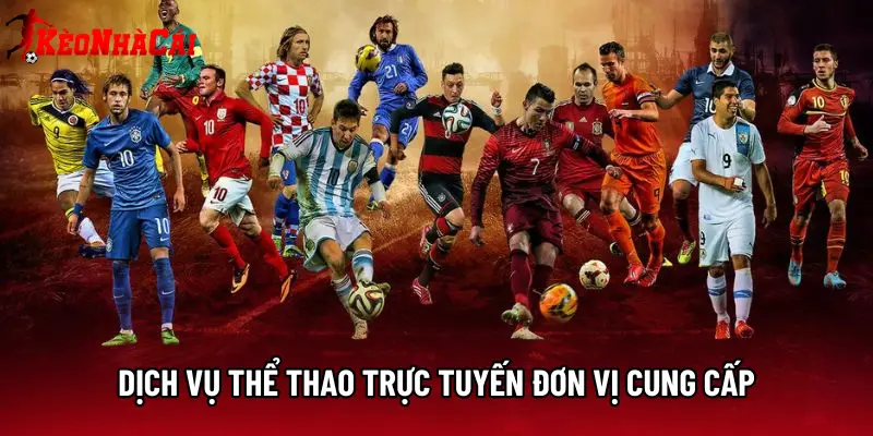 Dịch vụ thể thao trực tuyến đơn vị cung cấp